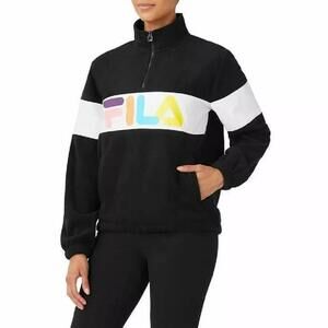 Fila Womens Half Zip Fleece Jacket Size S